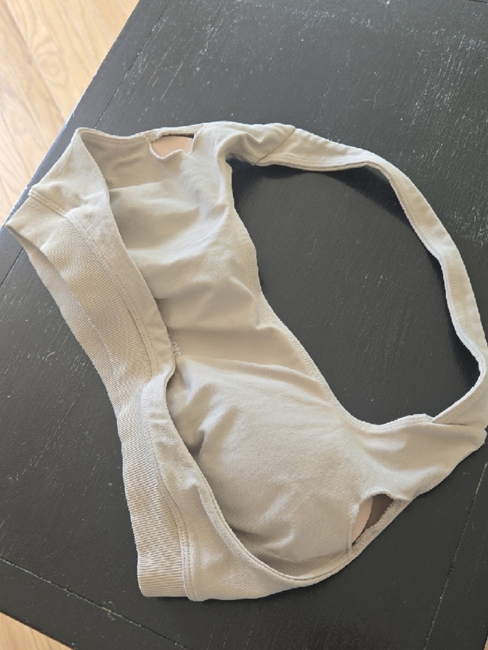 Defyne Beige Halter Bralette - Picture 7 of 8